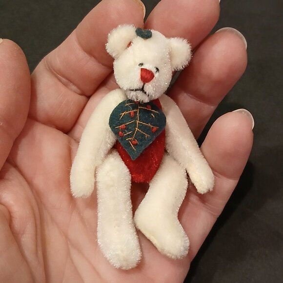 90's Vintage Miniature Fully Jointed Teddy Bear Bundle - Picture 7 of 16